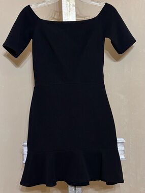 Urban Outfitters OML Women's Black Off-the-Shoulder Mini Dress SZ SMALL